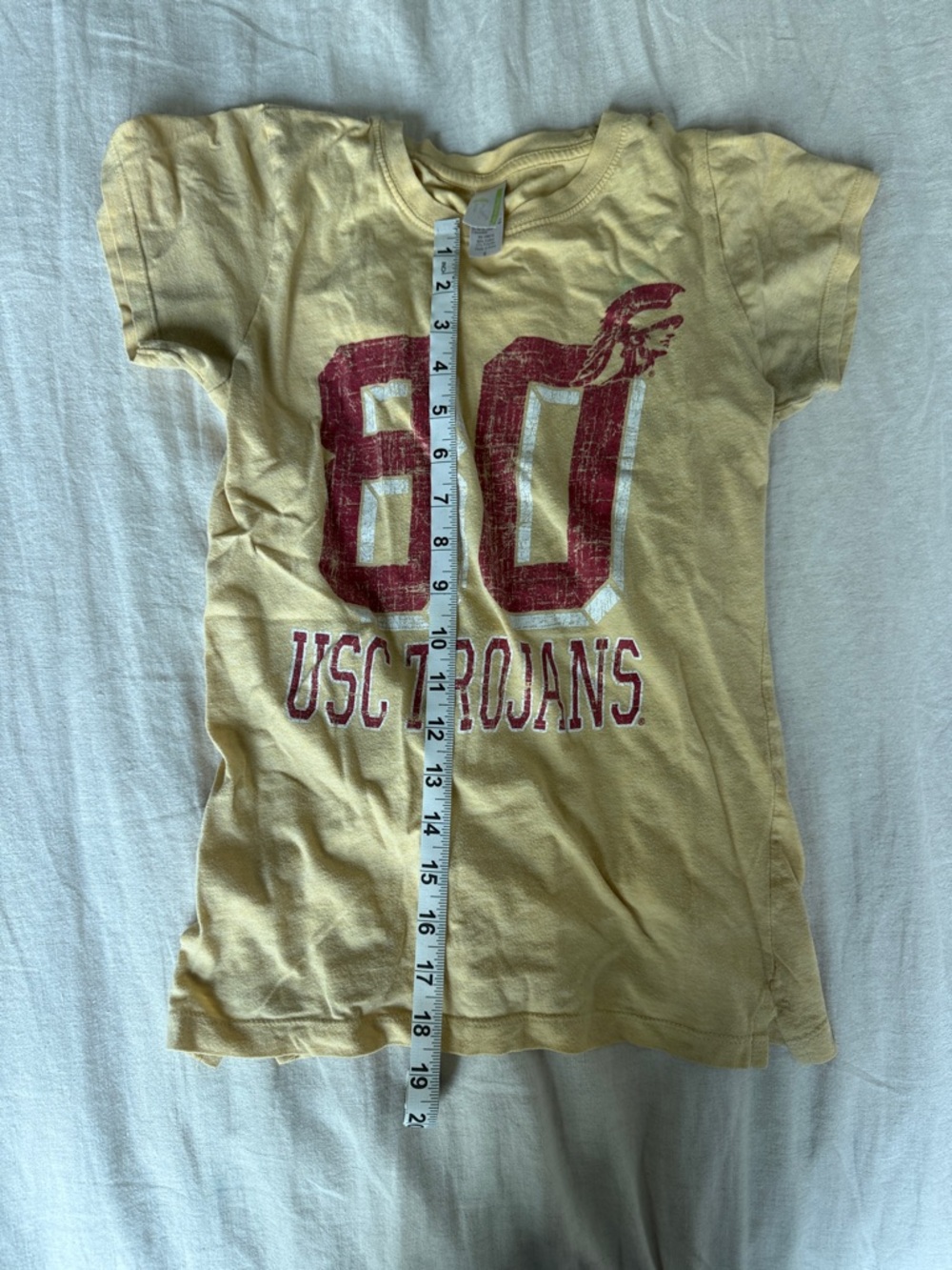 USC Trojans Yellow Kids Graphic Tee - Picture 5 of 6